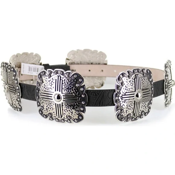 Angel Ranch Silver concho Belt NEW - Picture 3 of 5